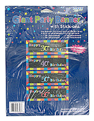 bday milestones banner