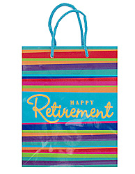 happy retire gift bag
