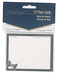 black tie 12ct placecrd