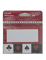 CARD NIGHT 24CT NAMETAGX1
