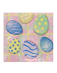 EASTER PLAID 20CT NAPK X1