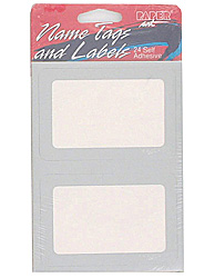 silver 24ct nametag