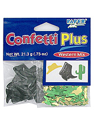 western confetti mix
