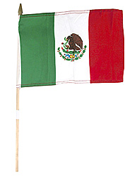 mexico 8x12 cloth flag