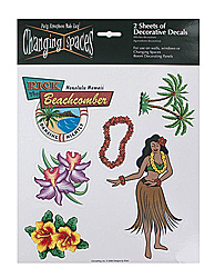 flora tropic decals