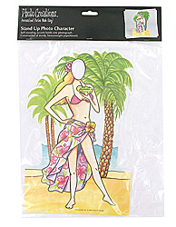 luau photo standup