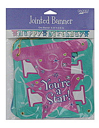 girl time bday banner