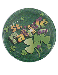 happy st. pat 8ct plate