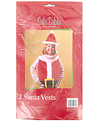 holiday fun santa vests