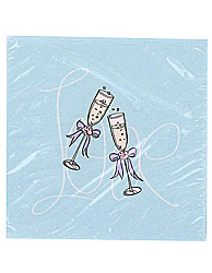 love bride & groom napk