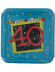 make a wish 40 plate