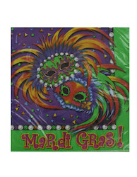 masquerade 16ct napkins