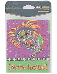 masquerade 8ct invites