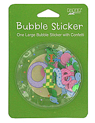 my 1st bday bble stckr
