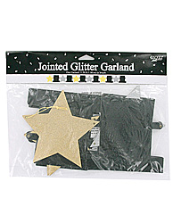 new years gltr garland