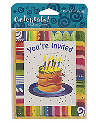 party time 8ct invite