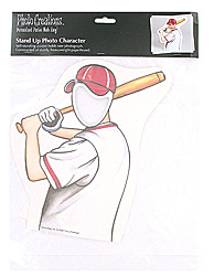 baseball photo standup