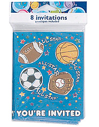 SPORTS STAR 8CT INVITE X1