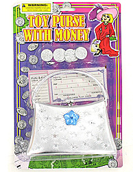 TOY PURSE W/MONEY