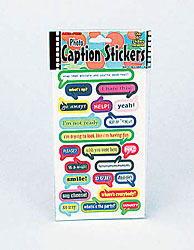 PHOTO CAPTION STICKERS X2