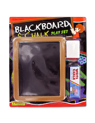 BLACKBOARD/CHALK PLAY SET