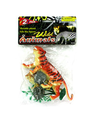 JUNGLE ANIMALS 2PK