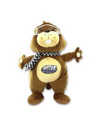 15" PLUSH BEAVER