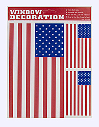 USA FLAG CLING X1