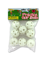 8PK PRACTICE GOLF BALLS