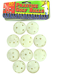 10PK PRACTICE GOLFBALL