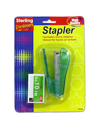 STAPLER W/STAPLES