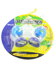2 PC GLOBE SHARPENER