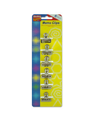6PC BULLDOG CLIPS