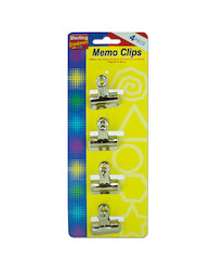 4PC BULLDOG CLIPS