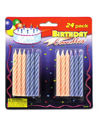 24PACK BIRTHDAY CANDLES