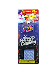 41 PC B-DAY CANDLE SET