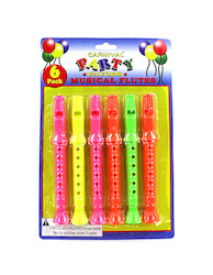 6PC FLUTES PARTY FAVOR