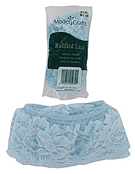 BLUE 4YRD RUFFLED EDGE X1