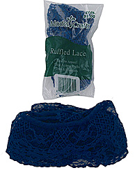 NAVY 4YRD RUFFLED EDGEX1