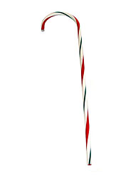 32" 2 TONE CANDY CANE X2