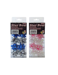 10PC STAR BOWS LH0308