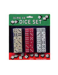 36PC DICE SET MO1401