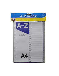 21PK A-Z INDEX OB1001
