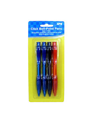4PK BALLPOINT PENS OK0204