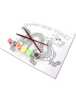 Paint-By-Number Chinese Dragon Craft Kit