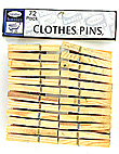 36pc wooden clothes pins