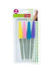 4 pk. 6" Nail File asst. Colors
