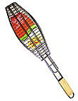BBQ Fish Grill Basket