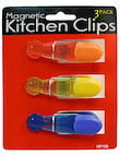 MAGNETIC KITCHEN CLIPS 3P