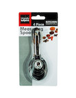4 pk. Teaspoons/ Tablespoon Measuring Metal Spoon